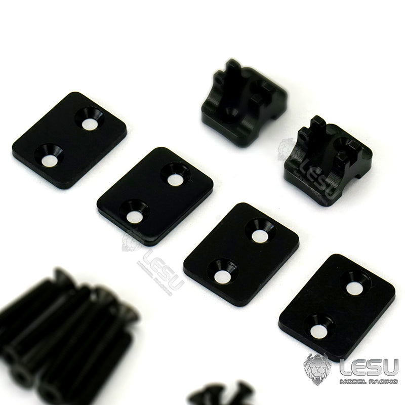 Metal Rear Suspension Set for LESU 1/14 Scale Radio Controlled Truck Axles Model Car Spare Parts Replacements Accessories