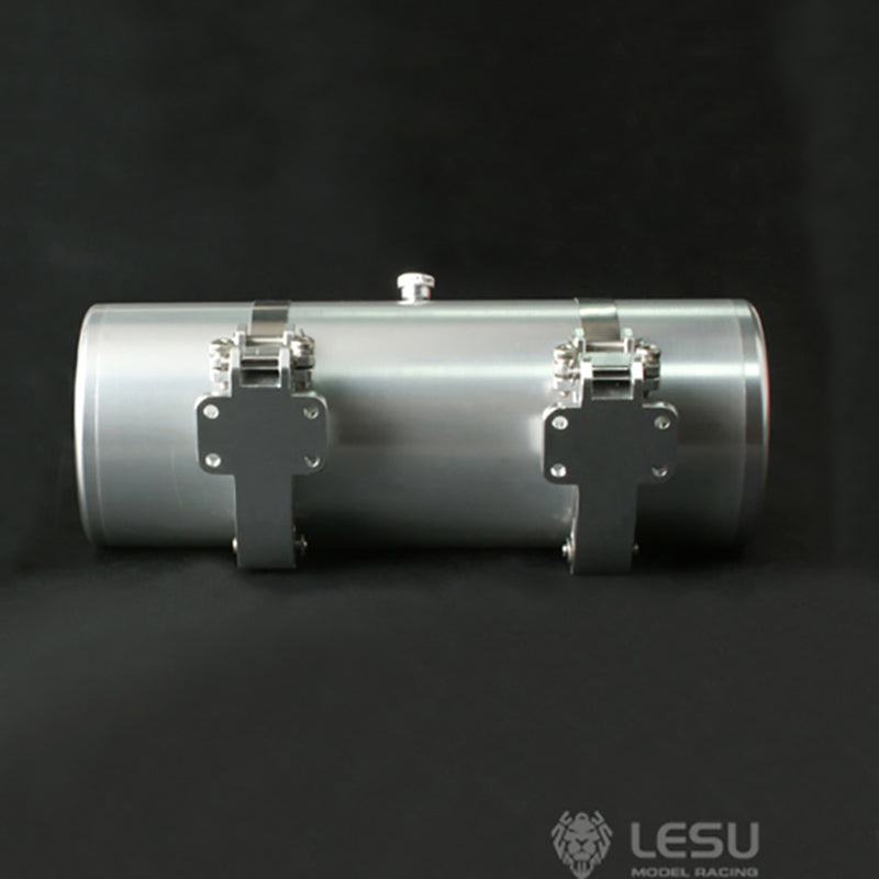 LESU Simulation 50mm 110mm Metal Oil Tank for 1/14 Scale GL Radio Controlled Tractor Truck Model Accessories Replacements