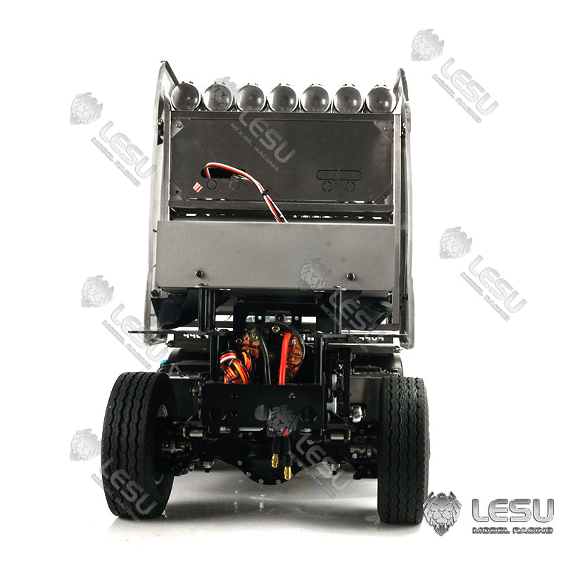 8*8 Metal Chassis W/ Motor ESC for 1/14 Scale Remote Controlled FH16 Tractor Truck Trailer Model W/O Sound Light System ESC