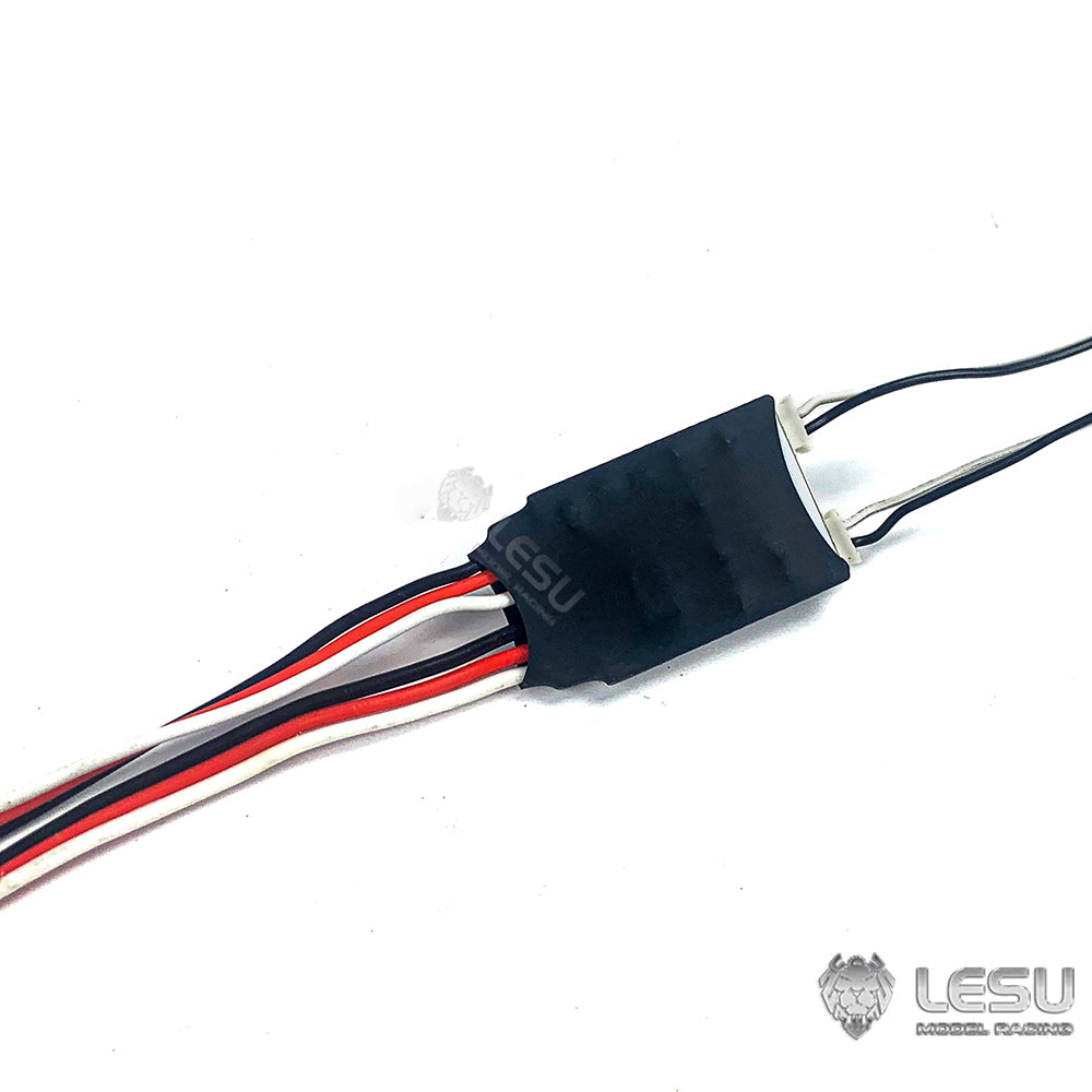 LESU 3348 1/14 6x6 3Ways RC Dumper Truck A0009 with 3Speed Transmission Sound Light System for Construction Vehicle Enthusiast