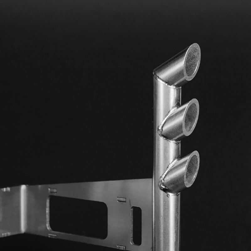 LESU 1/14 Scale RC Model Metal Tee Exhaust Pipe Suitable for TAMITA 1850 Truck Car DIY Tractor Radio Controlled Vehicle Model Part