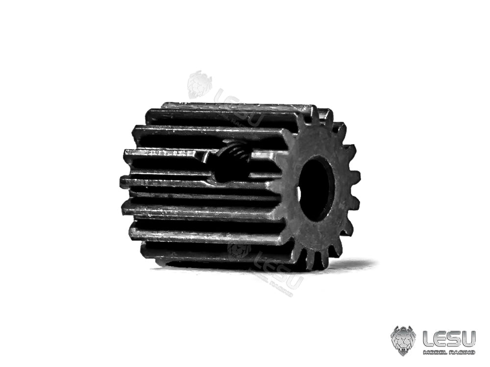 17T Metal Motor Gear for 1/14 DIY RC Tractor Truck Dump LESU F-5016-A F-5016-B F-5011 F-5017 F-5010 F-5023-1-14 RA-D0013 Gearbox