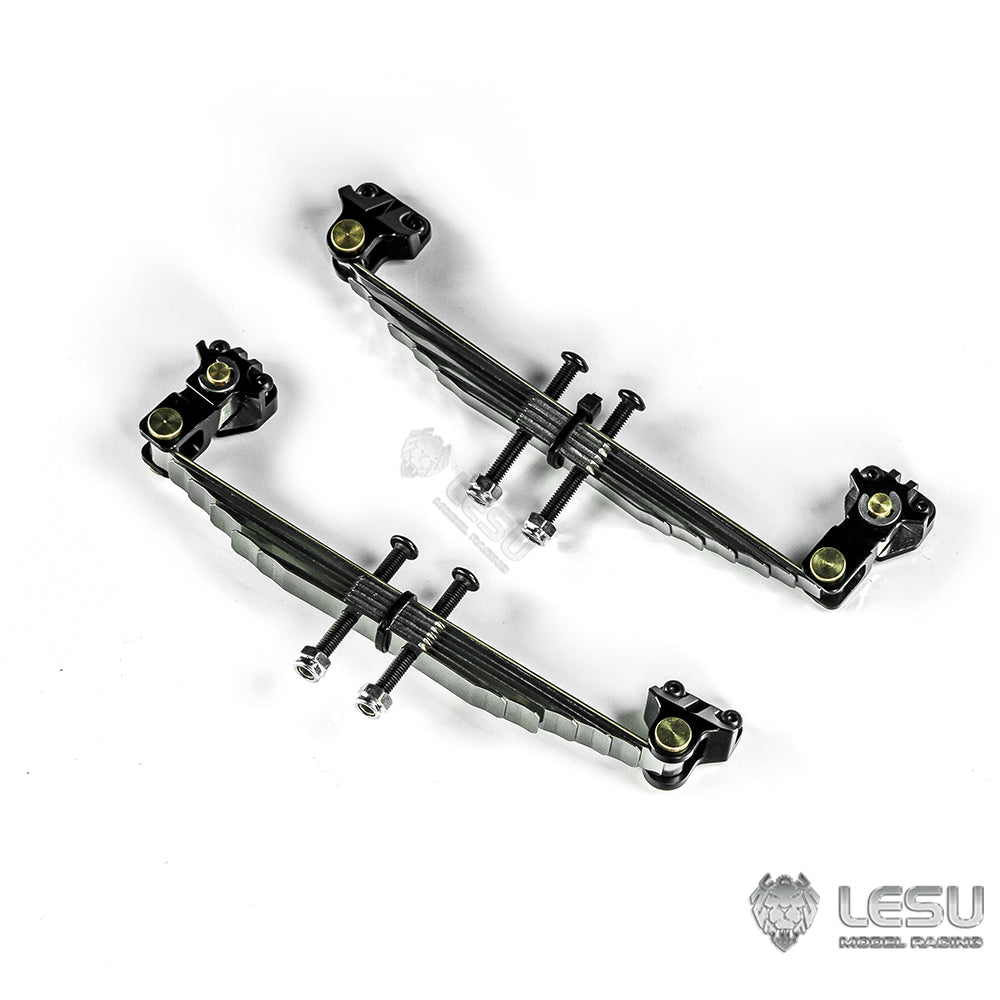 1:14 LESU Straight Plate Front Suspension Set Suitable for RC Power Unpower Front Axle Radio Control Truck Tractor Model