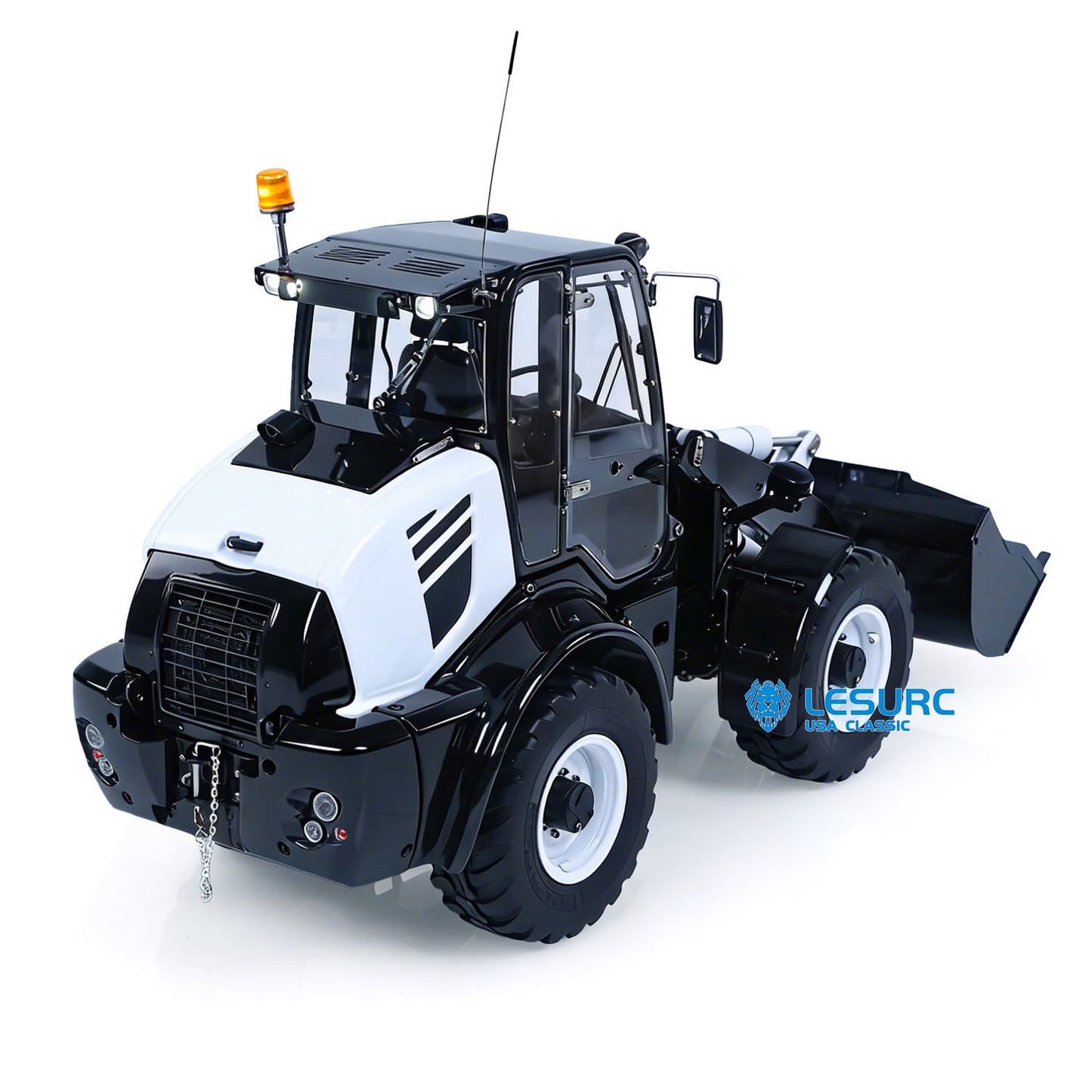 LESU Aoue-WA100M-8 1/14 Metal 4X4 RC Hydraulic Loader A0021 with Brushless Motor 3+1CH Valve Sound Light for Scale Model Exhibitions