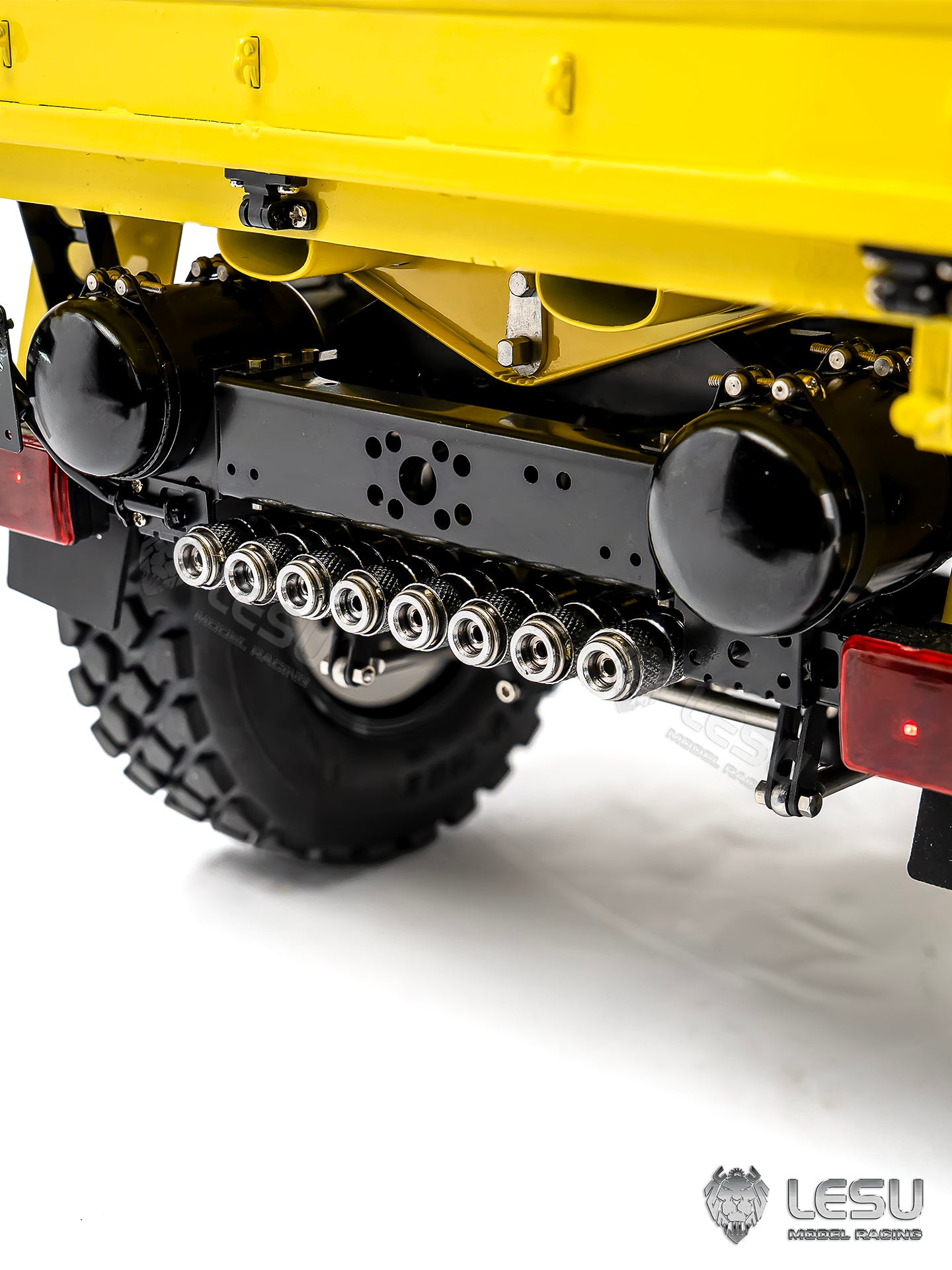 LESU U4023 Metal 1/14 Hydraulic RC Off Road Car AWD Remote Control All Terrain Vehicle Light Truck Model Wheel Hub Reduction