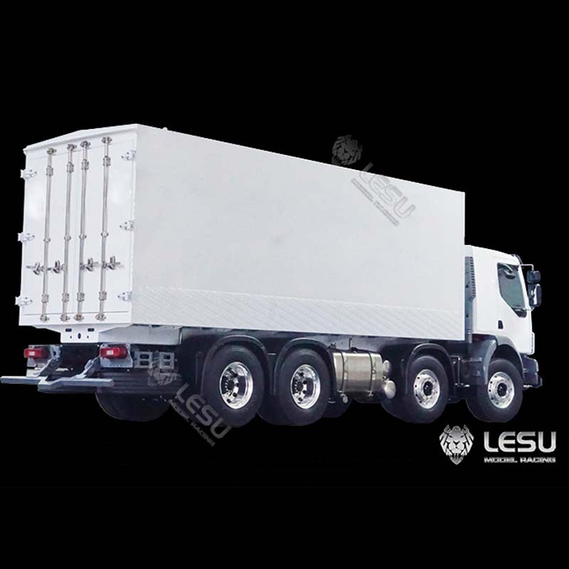 LESU Metal 1:14 RC Fully Enclosed Unpainted Truck VM Remote Control Lorry Vehicle Motor ESC Servo Light System W/O Battery Charger