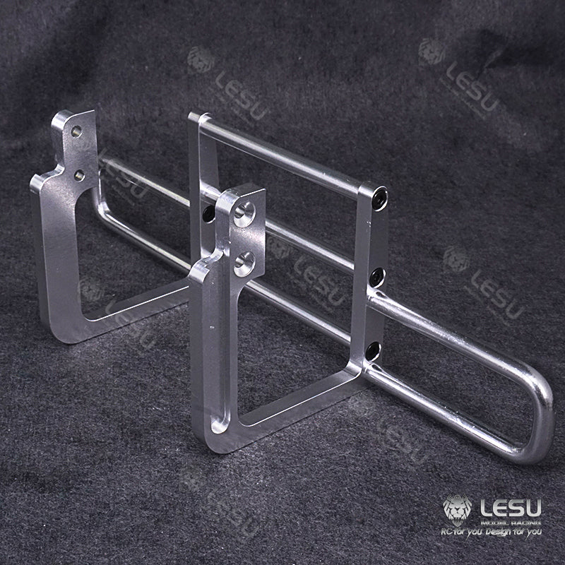 LESU Metal Spare Part Front Bumper Suitable for RC 1/14 Tractor Truck Model Radio Controlled R470 R620 DIY Cars Accessory