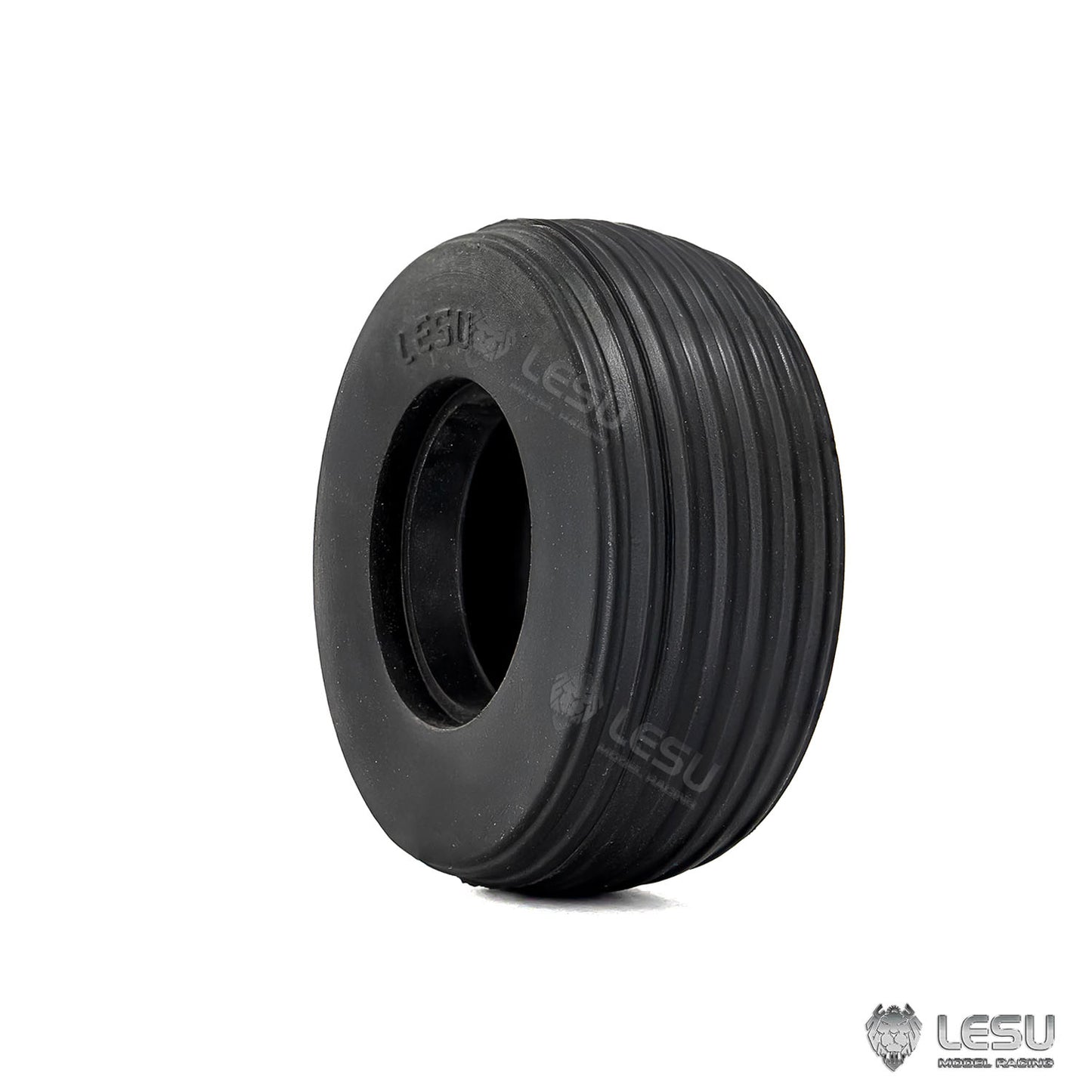 63MM Rubber Rear Wheel Tire for LESU AOUE 225A 1/14 RC Hydraulic Log Loader DIY Model Remote Control Sugarcane Loader Grabber