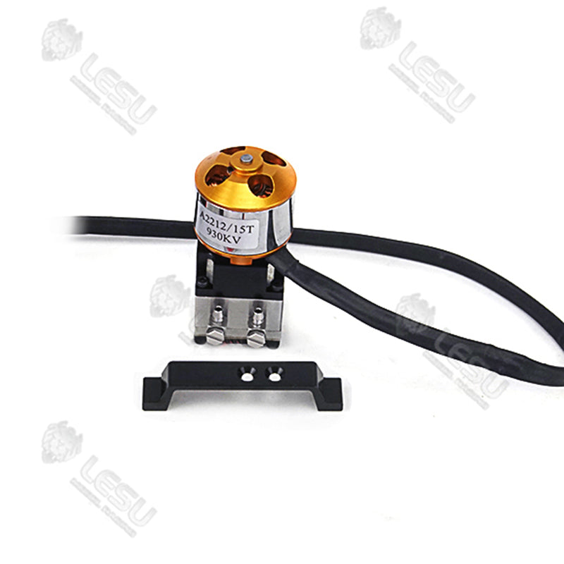 LESU 1/14 Scale Hydraulic Oil Pump W/ Motor Spare Part Suitable for RC Dumper Radio Control Tipper Truck DIY Vehicle Model