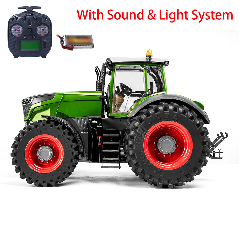 LESU 1/16 4X4 Fendt Metal Chassis RC Tractors RTR Radio Controlled Car Differential Lock Hobby Model FrSky ST8 ESC Servo DIY