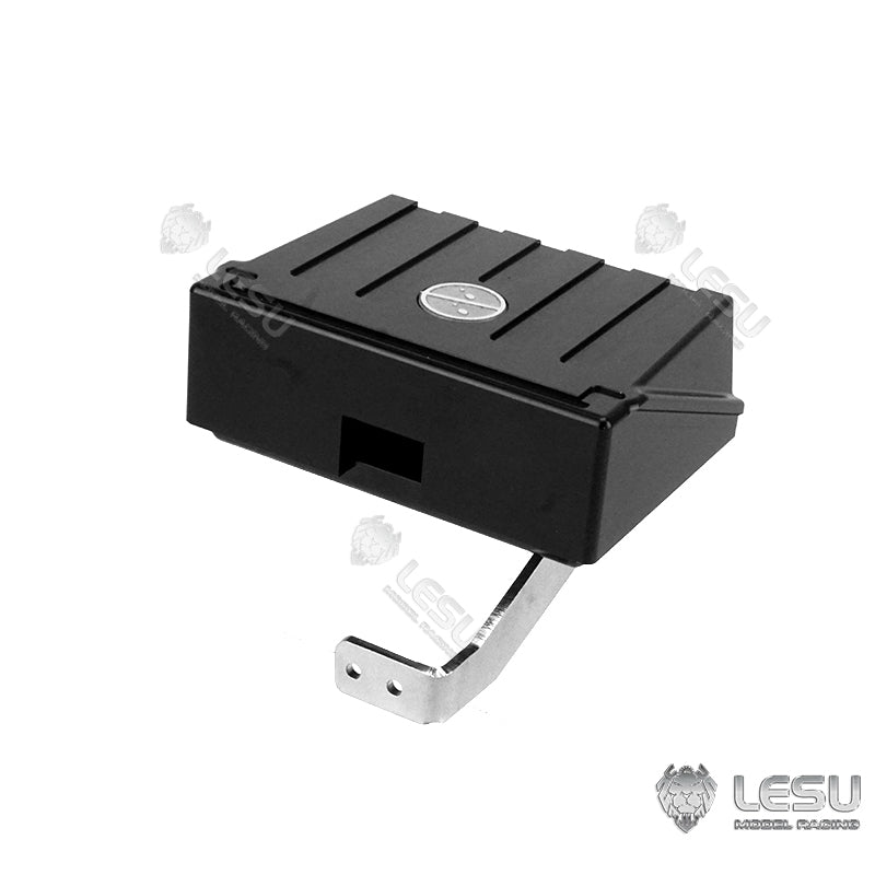 LESU 1/14 Metal Part Simulated Battery Box Air Tank Suitable for RC Tractor Truck Radio Controlled Dumper Tipper DIY Model