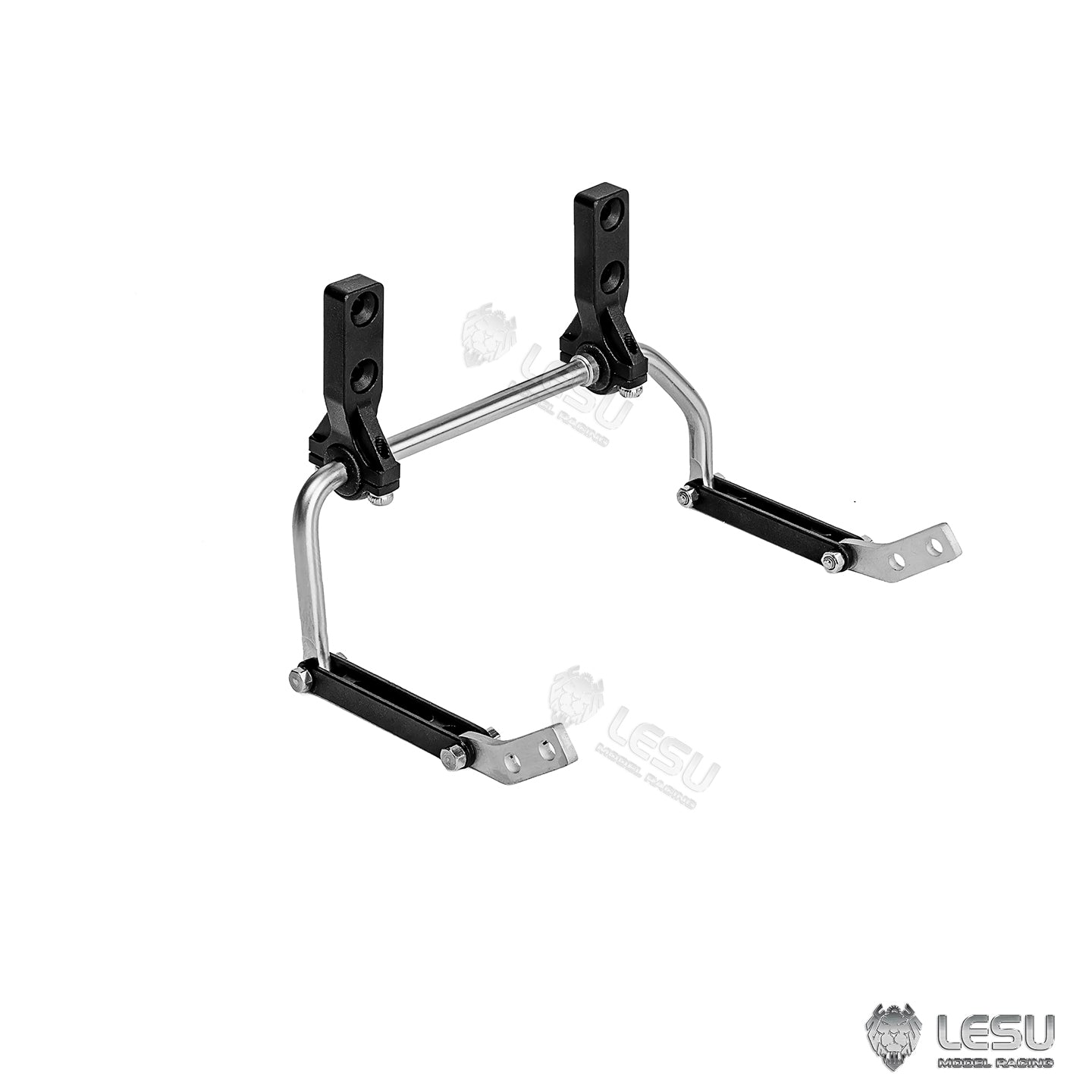 Metal Chassis Front Rear Axle Sway Bar Hydraulic Upgrade Kit Light System for LESU 1/14 RC Metal Light Truck U4023 AWD Off Road Model Car