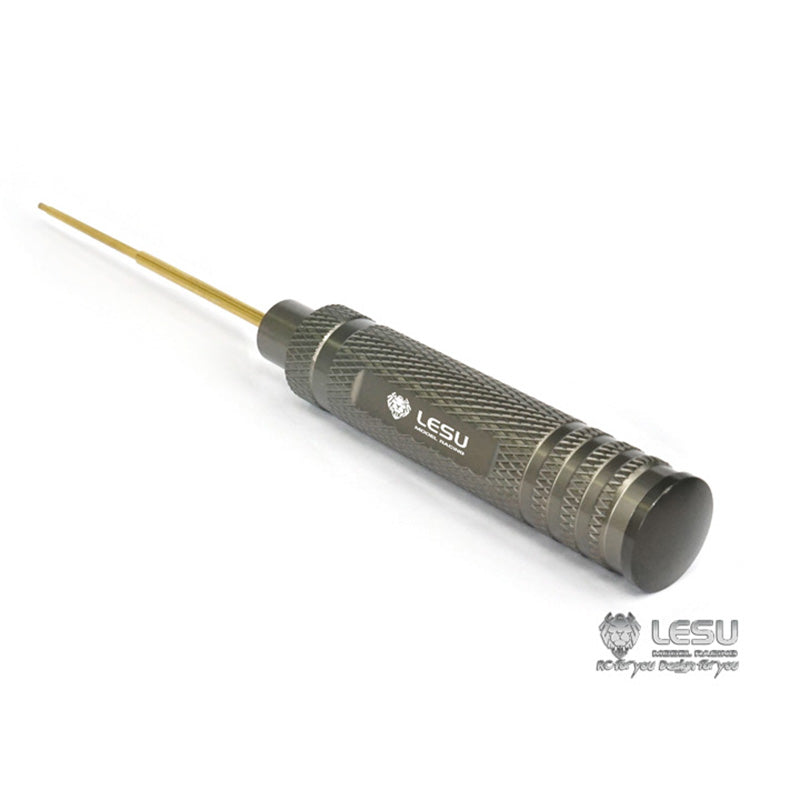 11.11 EXCLUSIVE GIFTS LESU 1.5mm/2.0mm/2.5mm/3.0mm Metal Screw Driver Tool 2.0mm/2.5mm/1.7mm/3.0mm Hexagonal Screwdriver for 1/14 RC Tractor Truck Model