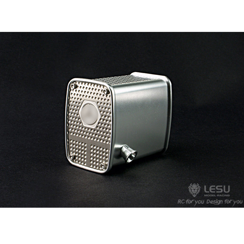 LESU Air Discharge Box Simulated 1/14 Spare Part Suitable for RC Model Radio Controlled Tractor Truck Cars DIY Vehicles