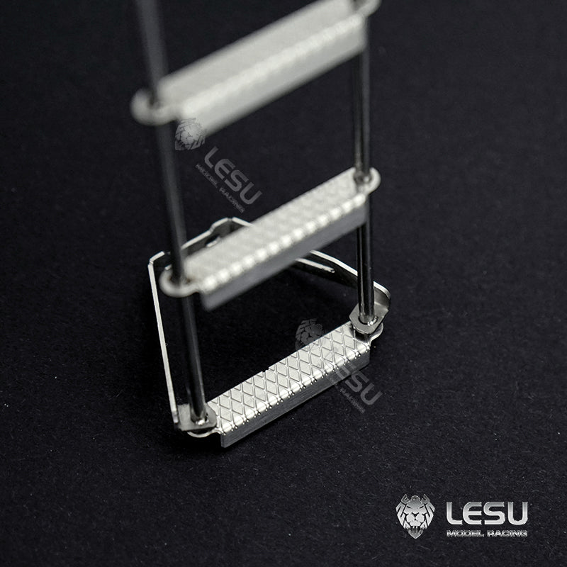 LESU DIY Metal Upgraded Part Ladder Pedal for RC 8*8 Car Hydraulic Radio Controlled Dumper RC Truck Tractor Model Accessory