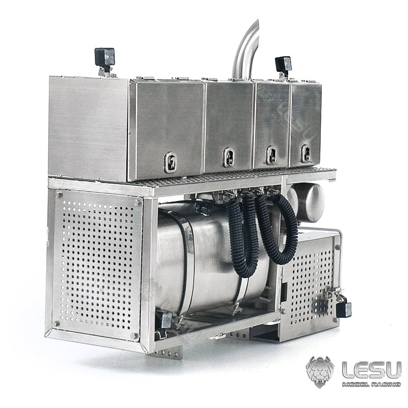 Metal Heavy Equipment Rack For DIY Refit Upgrade TAMIYA LESU 1/14 RC Tractor Truck Remote Control Model