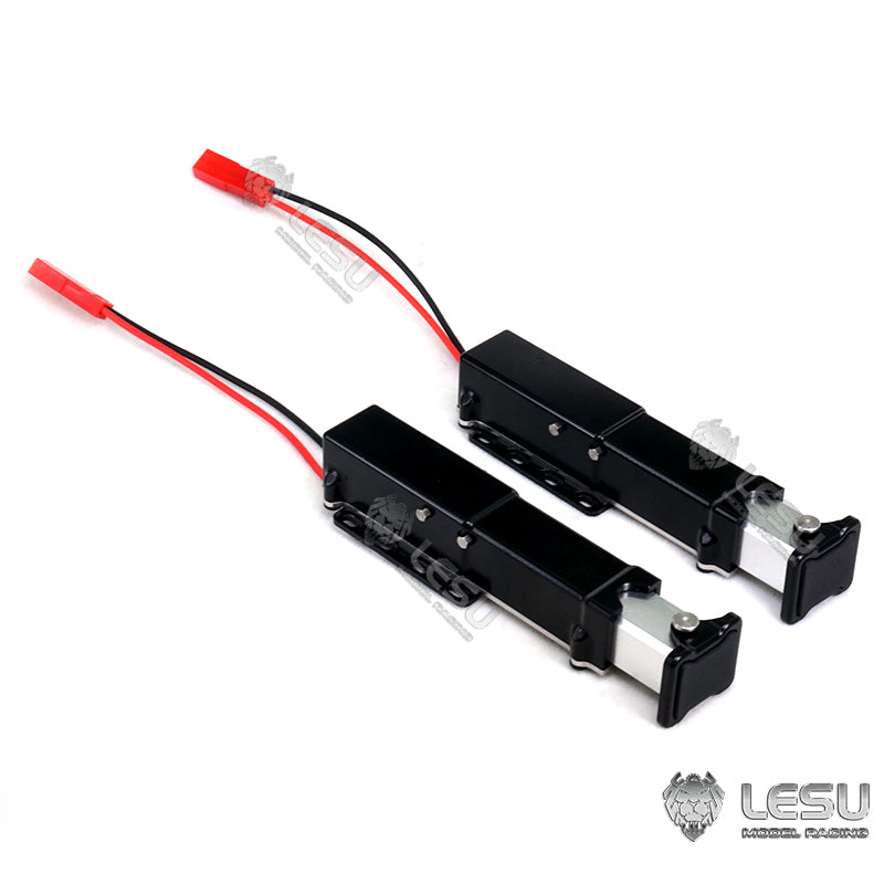 LESU 1/14 RC Trailer Flatbed Truck Spare Parts Metal Electric Lifting Legs ESC for Model Upgrade for Construction Truck