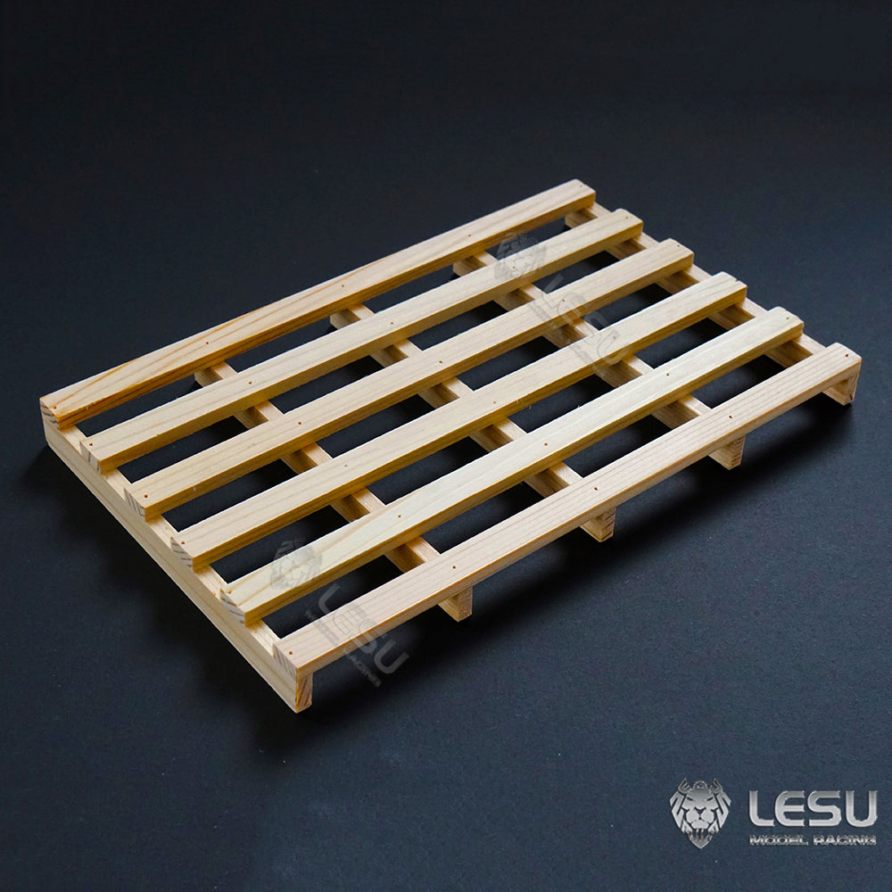 LESU Wooden Pallet Support Plate Decoration Parts for 1/14 RC Hydraulic Forklift Aoue LD160S RC Loader