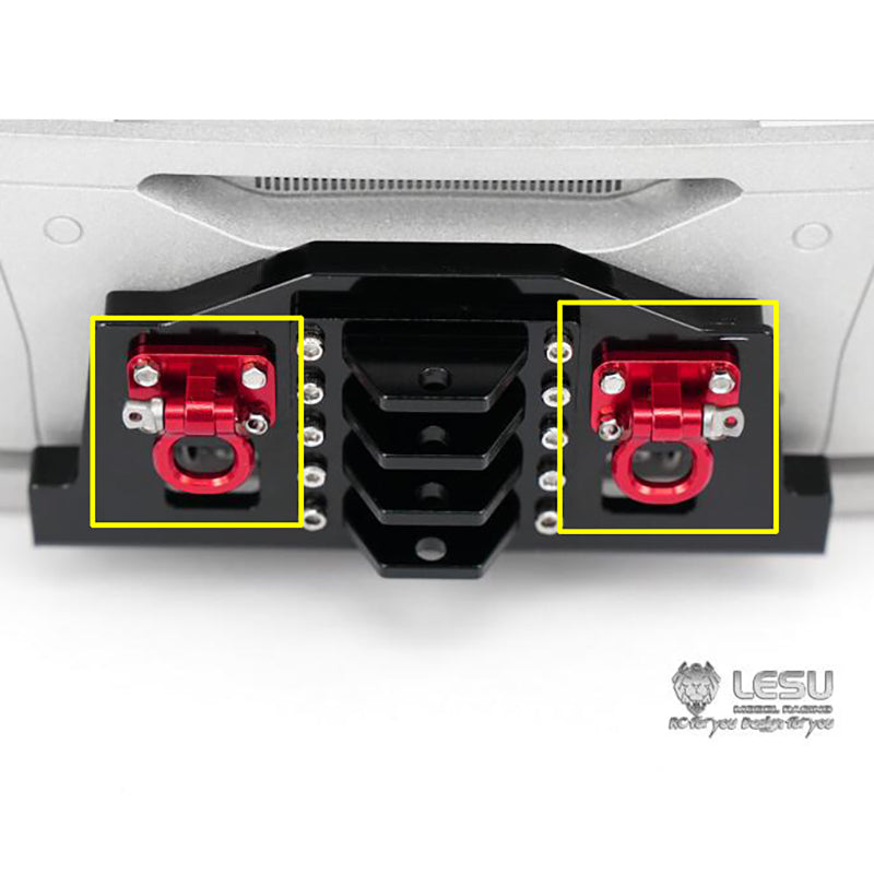 LESU Spare Tyre Holder Air Conditioner Metal Hook Winch DIY Part Suitable for RC 1/14 Tractor Truck Radio Control Car Model