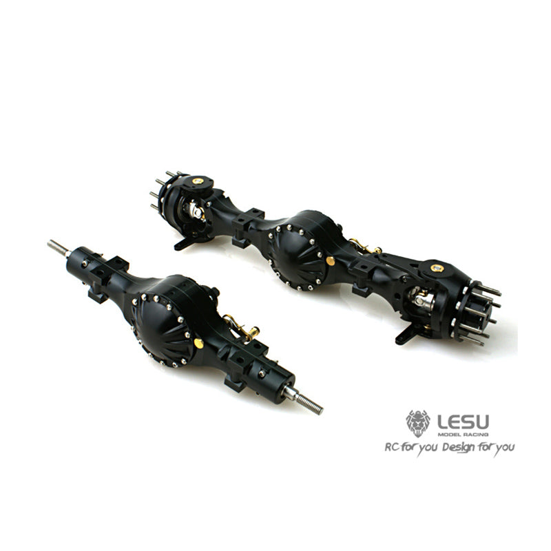 LESU Front Rear Axle Differential Lock for 1/14 Scale RC 4X4 6X6 8X8 Tractor Truck Model DIY Spare Parts Replacements