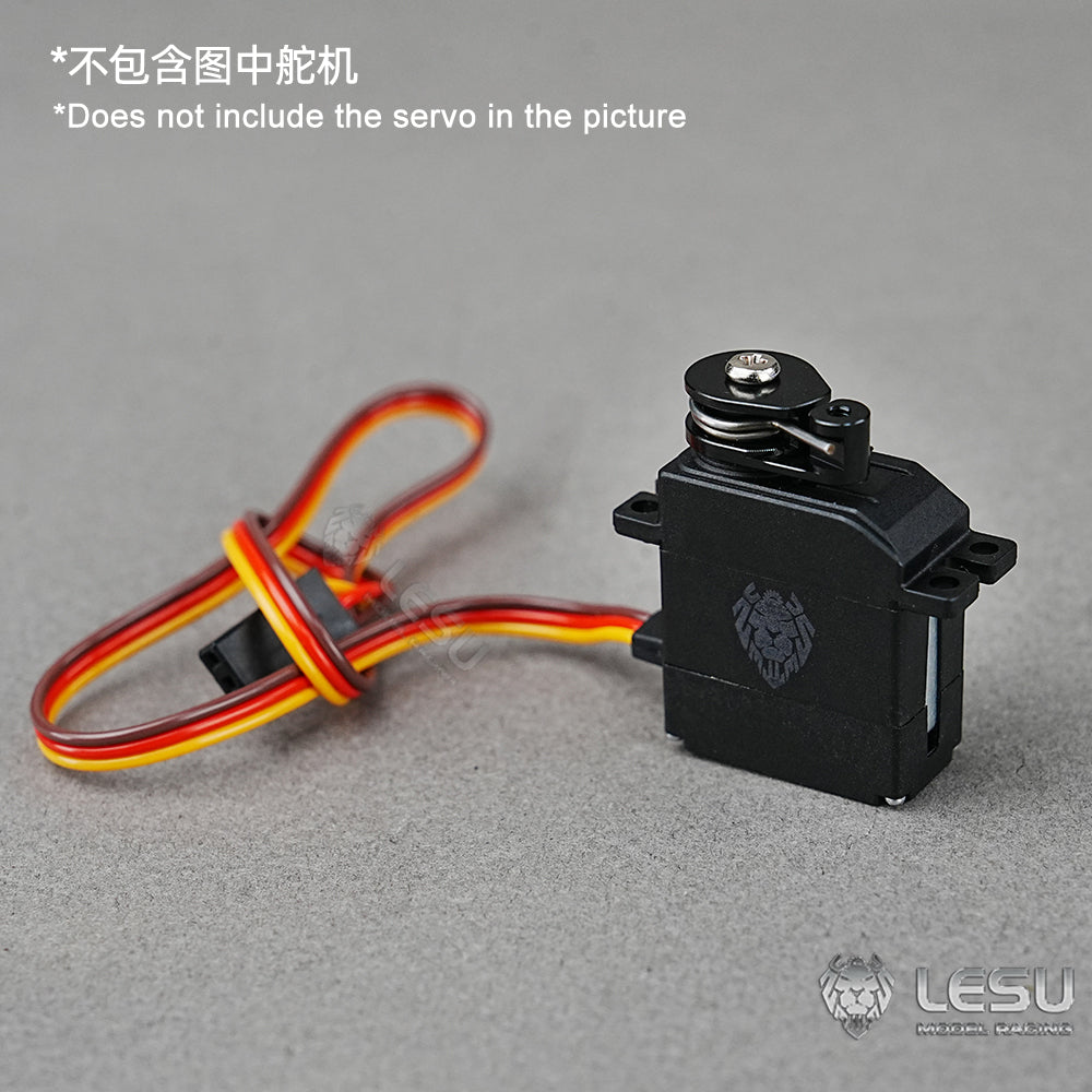 CNC Aluminium Alloy Servo Arm for 1/14 RC Tractor Truck Hydraulic Dumper Excavator Loader Lorry Bulldozer Trailer Car