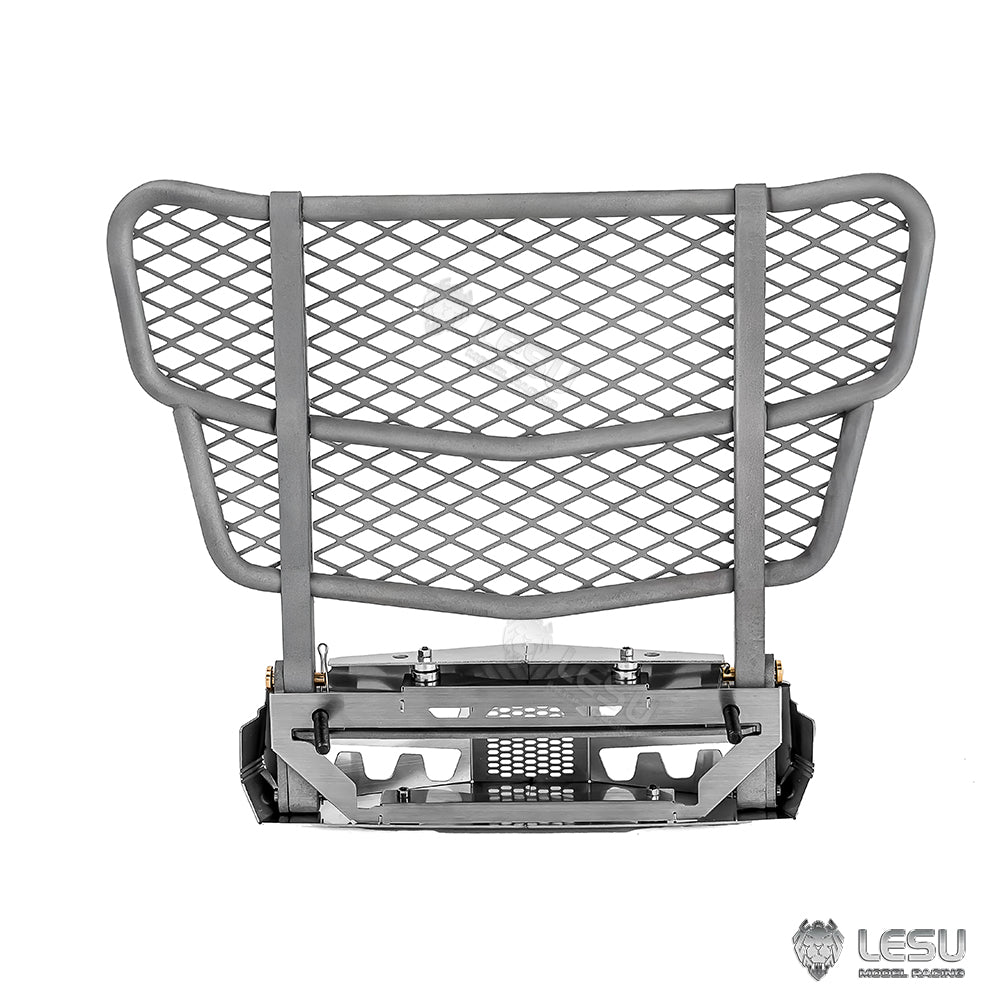 Metal Front Bumper Parts for 1/14 DIY TAMIYA 3363 1851 RC Tractor Truck Radio Controlled Lorry Car 3348 Dumper Model