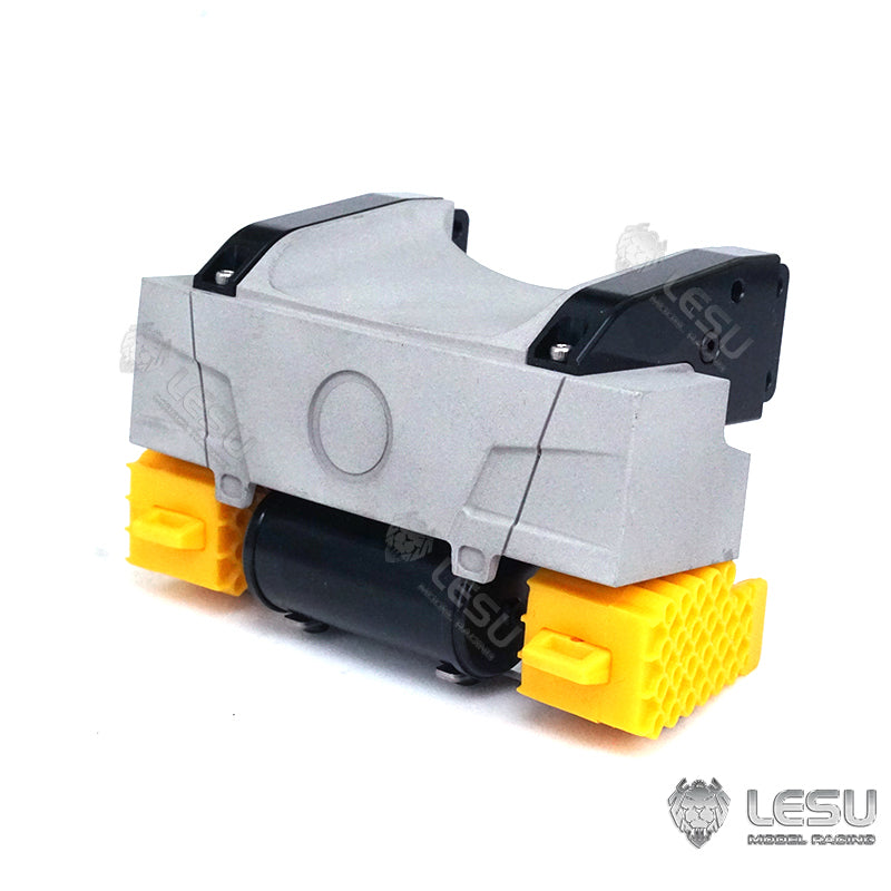 LESU ABS Top Line Roof Metal Front Rear Bumper for DIY 1/14 RC R620 R470 Topline Radio Control Tractor Truck Dumper Model