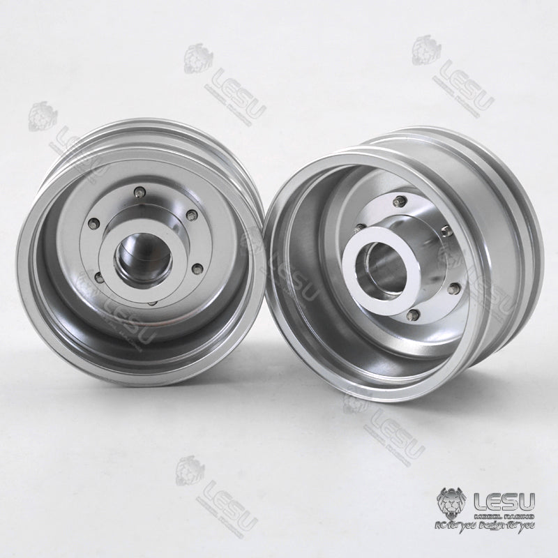 LESU Metal DIY Spare Part Front Hub Bearing Brake Suitable for 1/14 Scale RC Tractor Truck Radio Controlled Dumper Car