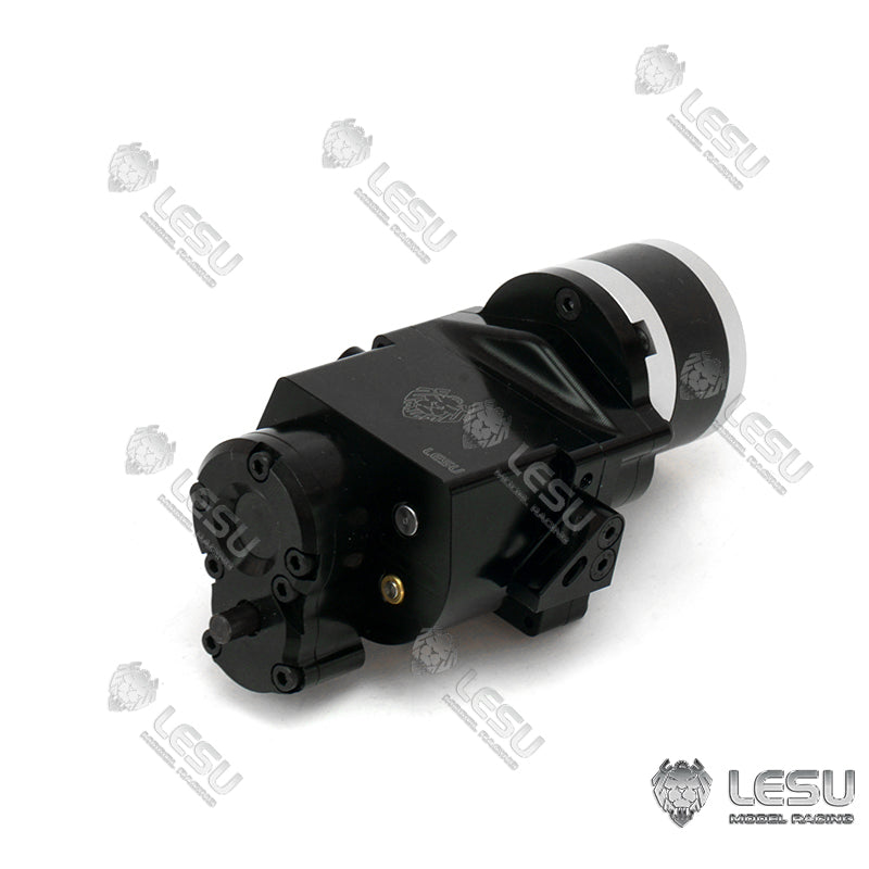 1/14 LESU RC Vehicle Upgrade Accessory 5:1 Planetary Reducer Transmission Planet Gear Motor for Dump Truck Model DIY