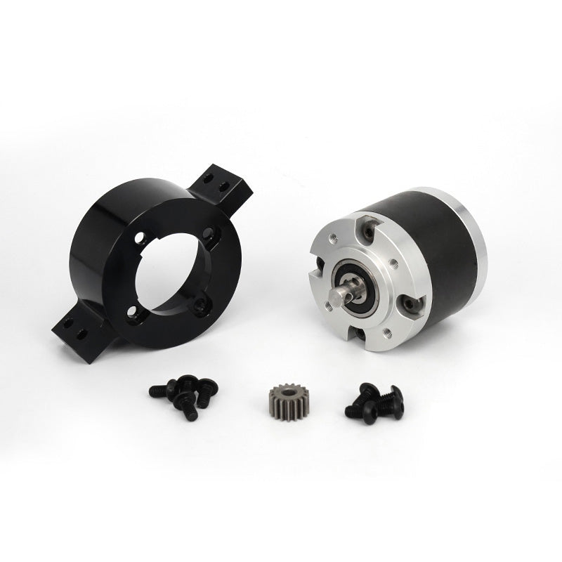 LESU 1/14 Scale Gearbox Planetary Moderation Motor for Radio Controlled Tractor Truck Dump Truck 5:1 Planetary Gearbox