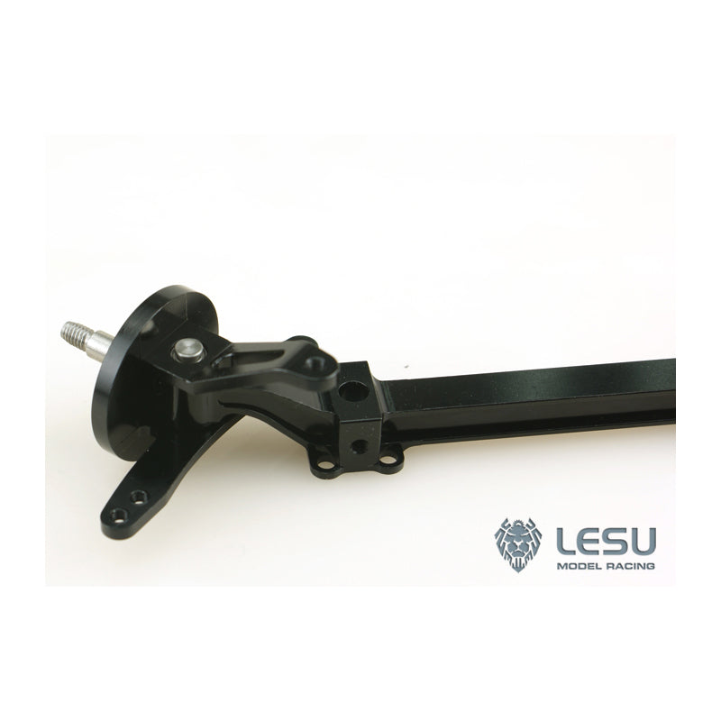 LESU Caster Passive Power-off Metal Front Axle for 1/14 Scale Model Remote Controlled Tractor Truck DIY Spare Parts