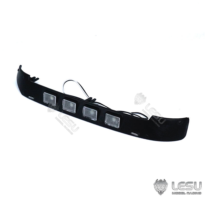 LESU Metal 1/14 Spare Part Bumper Bracket Taillight Cover Suitable for 1851 3363 RC Topline Tractor Truck DIY Cars Model