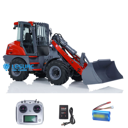 LESU 1/14 AOUE-MCL8 Hydraulic RC Loader Remote Control Construction Vehicles Painted Assembled ESC Servo Motor