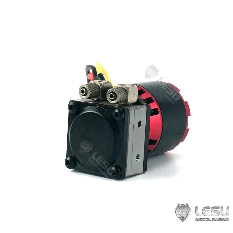 LESU 1:14 Hydraulic Oil Pump W/ 300KV Brushless Motor DIY Parts Suitable for RC Dumper Truck Radio Control Loader Excavator