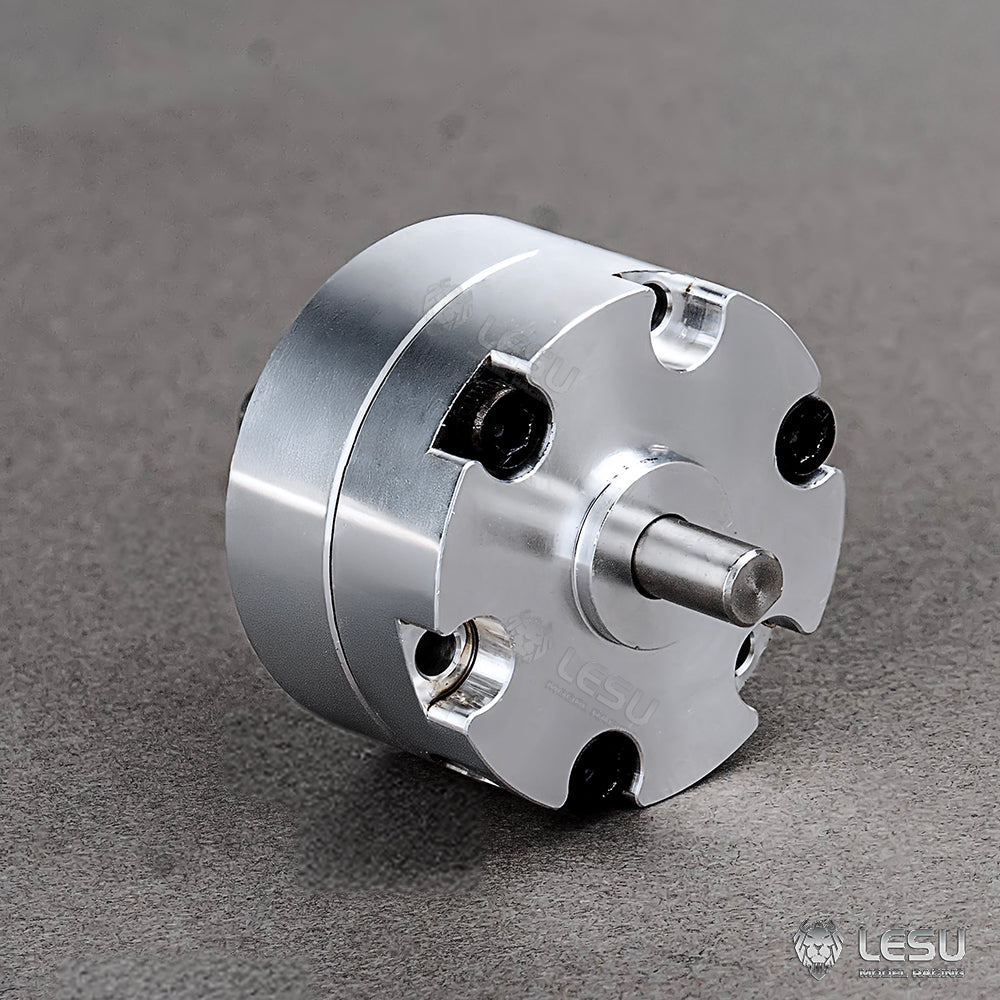 LESU 270 Degrees Metal Hydraulic Rotating Module Cylinder for DIY Dumper Crane 1/14 RC Excavator Clamshell Bucket Heavy Digger