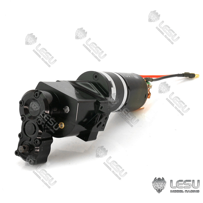 LESU 1/14 Scale Transmission Transfer Case Planet Gear Motor for Radio Controlled Vehicle DIY Parts 5:1 Planetary reducer