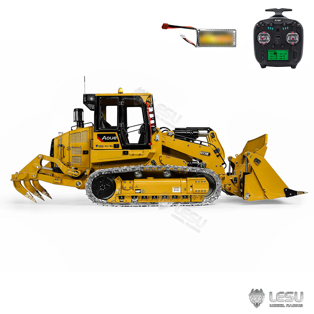 LESU 1:14 973K Hydraulic Tracked RC Loader Radio Control Construction Vehicle Hobby Model DIY Car Upgrade Version Kit