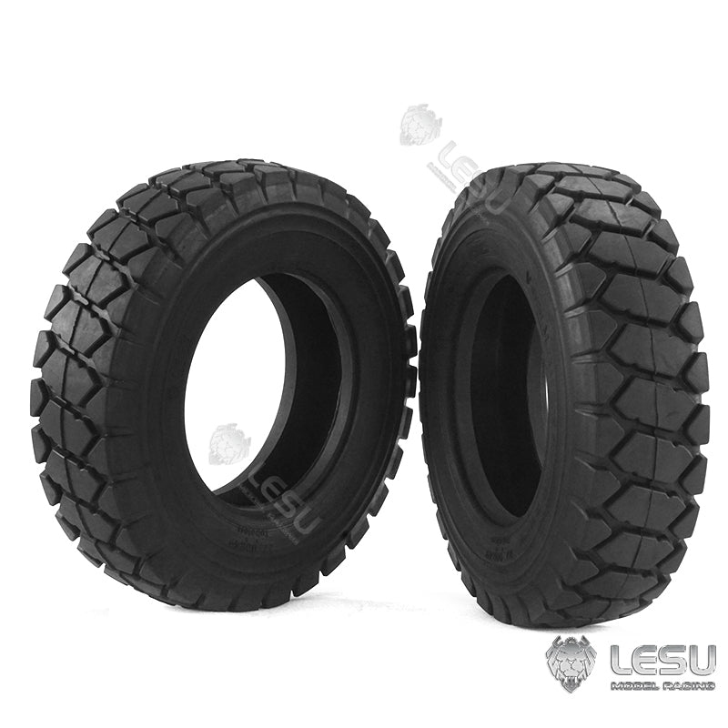 LESU 1 Pair Tire Spare Part Suitable for 1/16 Scale AOUE R100E RC Ming Cars Wheels DIY Radio Control Trucks Model Accessory