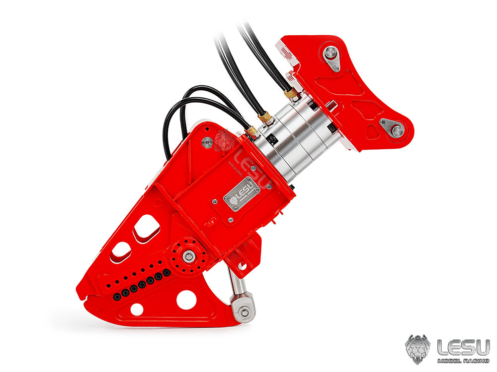 270 Degree Rotatable Hydraulic Metal Shear Clamp for 1/14 LESU RC Hydraulic Excavator LR945 LR956 SK500 PC360 ET26L ZX490 Remote Control Digger Model