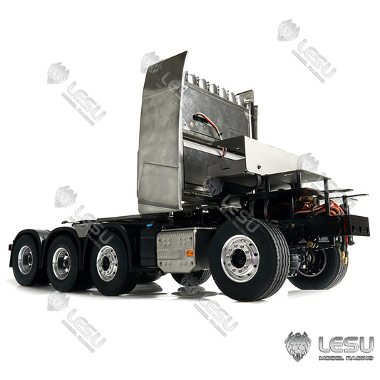 8*8 Metal Chassis W/ Motor ESC for 1/14 Scale Remote Controlled FH16 Tractor Truck Trailer Model W/O Sound Light System ESC