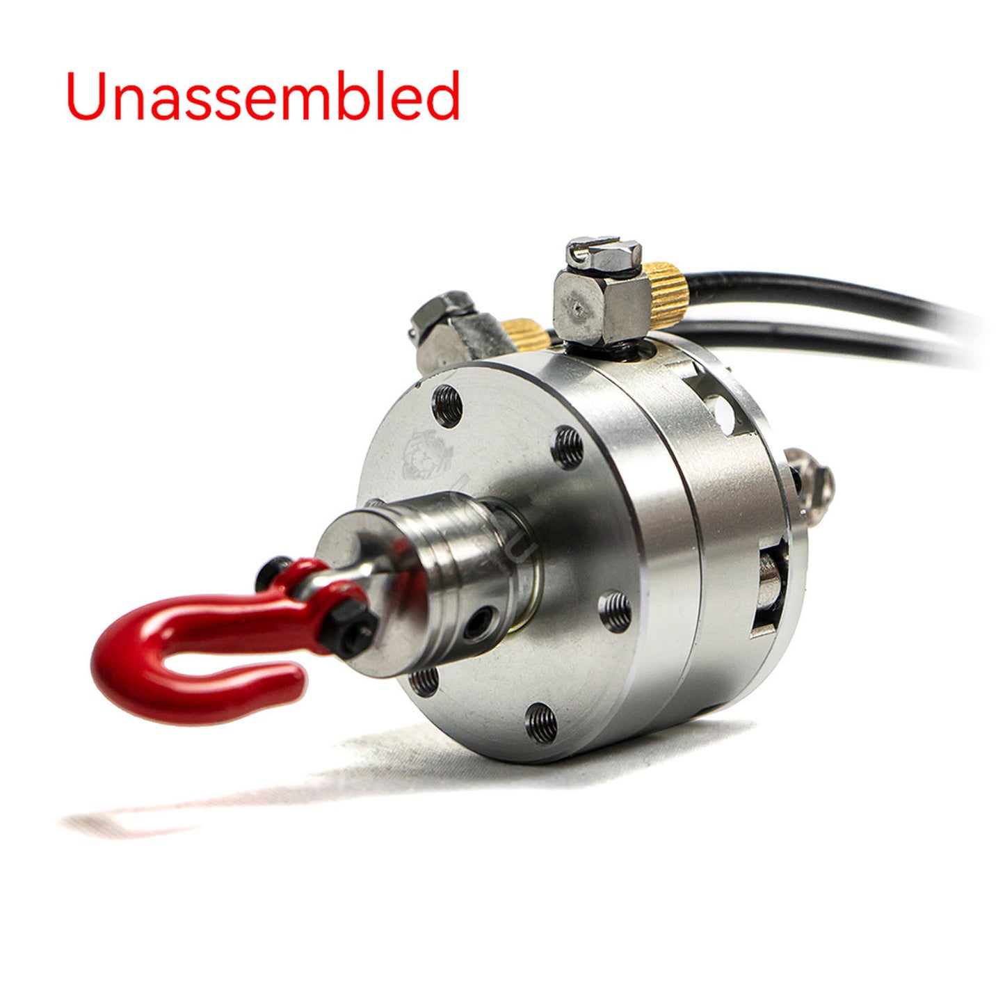 LESU Metal Manual Balance Fork Hydraulic Rotary Cylinder Hook Suitable for 1/14 RC Crane Dumper Truck Radio Control Cars