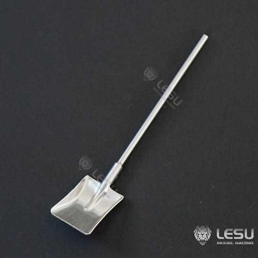 US STOCK LESU Metal Spare Part SimulatedSquare Spade without Handle Suitable for 1/14 Scale RC Construction Vehicles Radio Control Truck