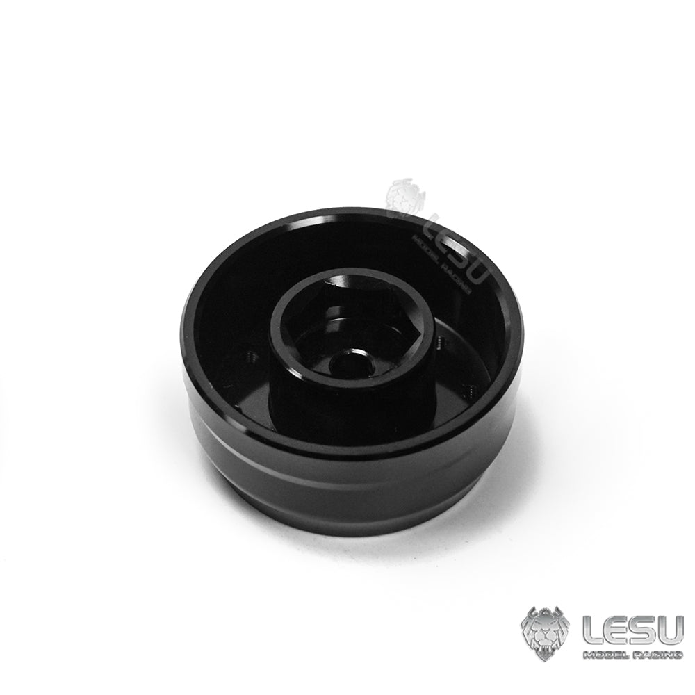 LESU Metal Wheel Hubs Hexagon Bearing Brake Drum Suitable for 1/14 RC Car Remote Control Dumper Tipper Truck Spare Part