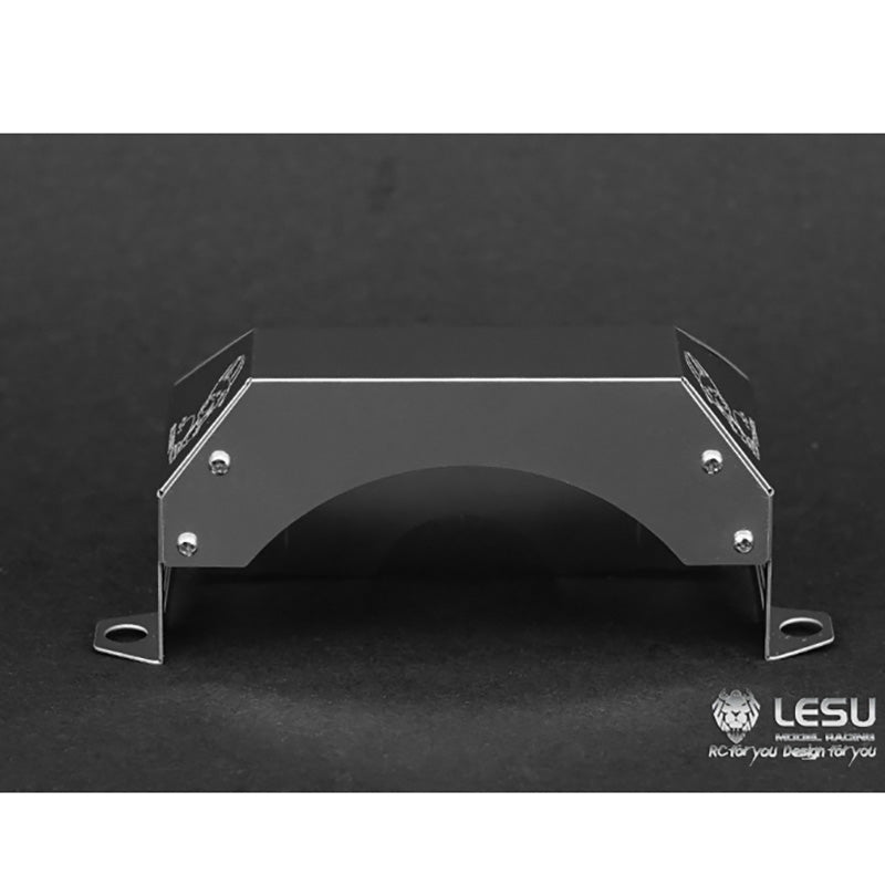 LESU Metal Gearbox Engine Cover A B for 1/14 Scale Radio Controlled Tractor Truck Car?Model Replacements Accessories