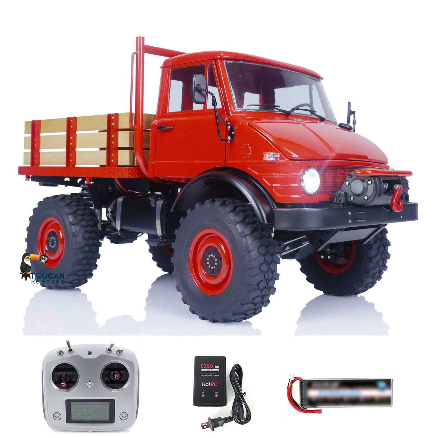 In Stock LESU 1/10 Scale 4x4 Ready To Run Metal RC Off-Road Vehicles for U406 Radio Control Car Model W/ Sound Light System 5200mAH Battery