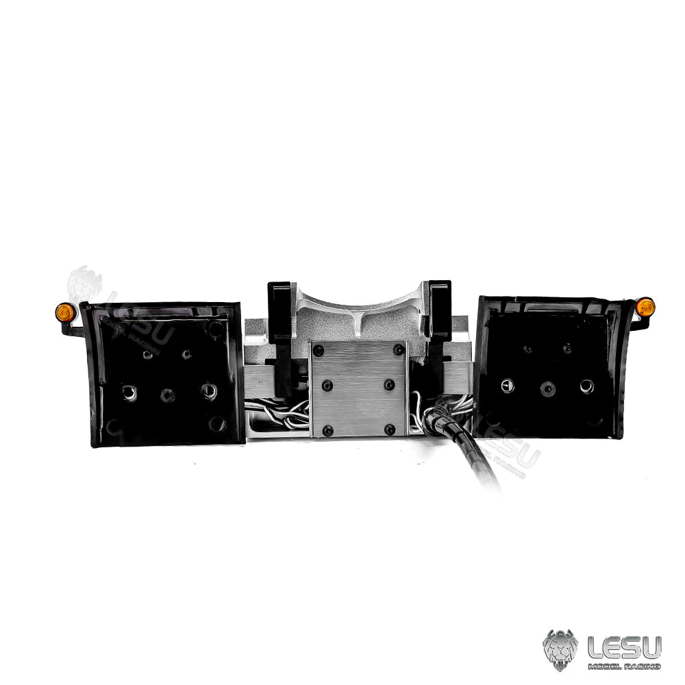 Metal Rear Beam Taillight Set LED for DIY TAMIYA 1/14 RC Tractor Truck R470 R620 770S Remote Control Lorry Car Model Vehicles