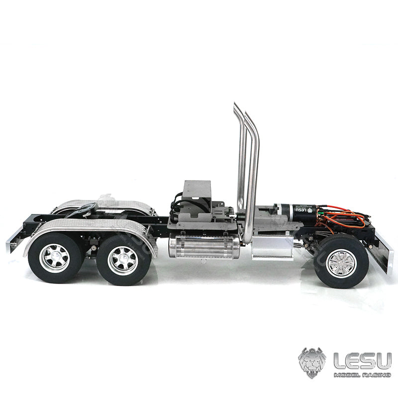 LESU 1/14 Scale Metal 6*6 Chassis for Remote Controlled Tractor Truck Motor Servo DIY Model W/O Battery Charger ESC