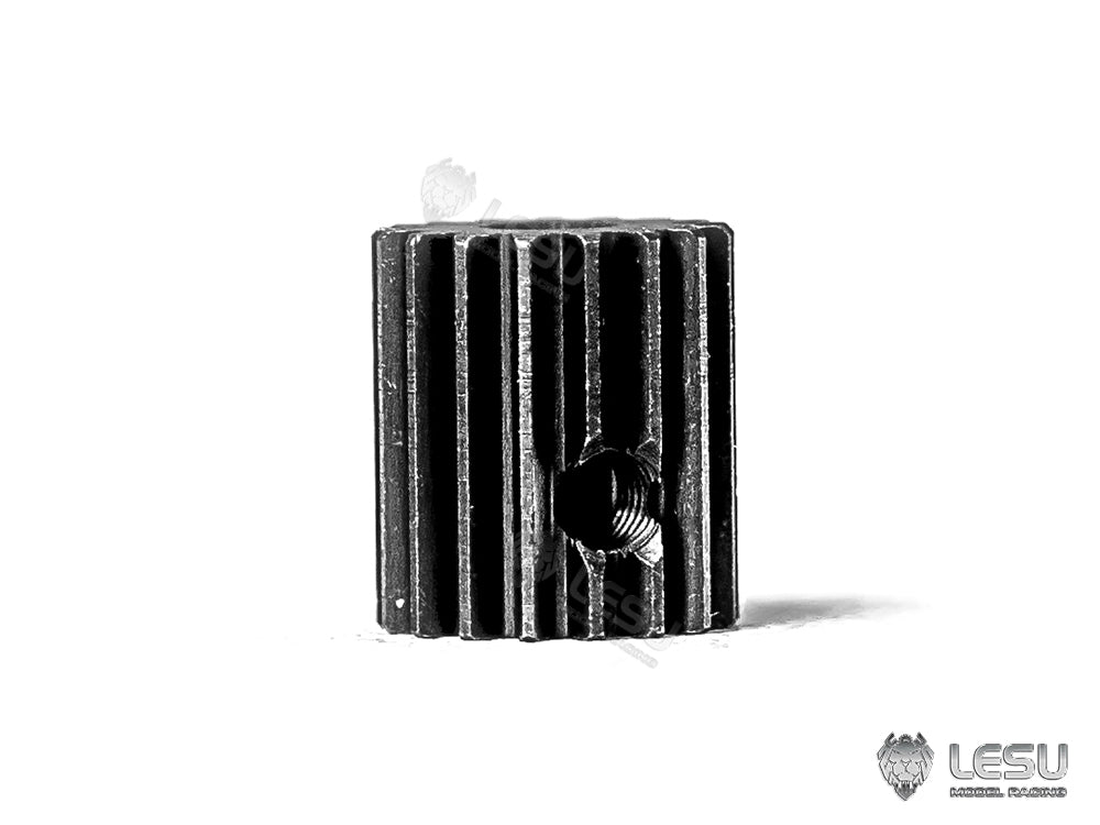 17T Metal Motor Gear for 1/14 DIY RC Tractor Truck Dump LESU F-5016-A F-5016-B F-5011 F-5017 F-5010 F-5023-1-14 RA-D0013 Gearbox