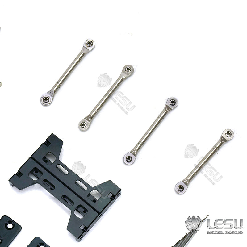 LESU Metal X-8002-A Rear Suspension Set for 1/14 Tamiya RC Truck Axles DIY Model Vehicle Upgrade Accessories