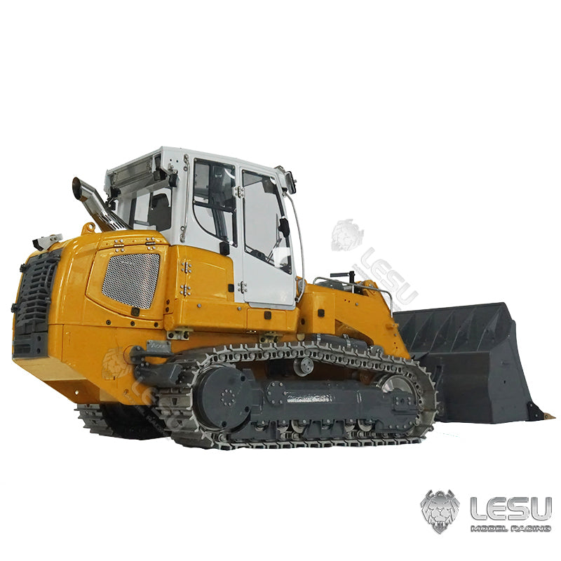 LESU 1/14 Metal Hydraulic Tracked 2CH Valve RC Painted Loader W/ PL18EVLITE Radio Servo ESC Decals Light Sound System Motor